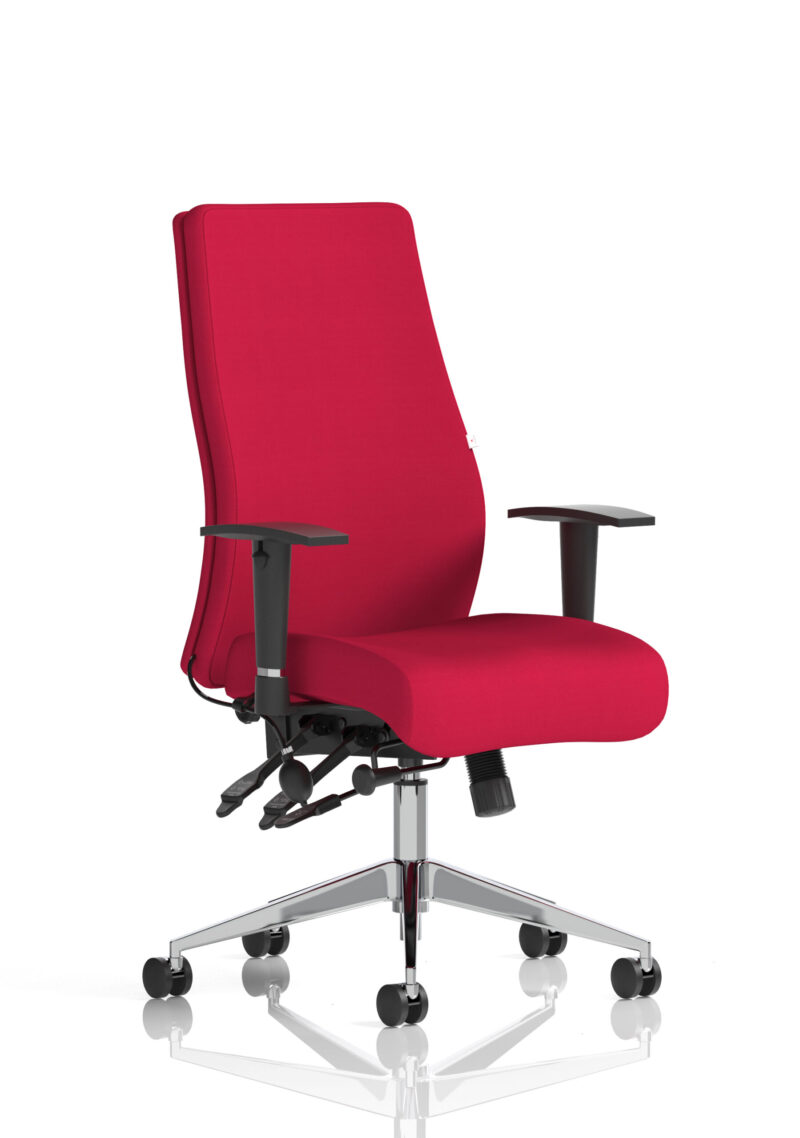 Crate High Back Ergonomic Posture Chair with Height Adjustable Arms - Image 35