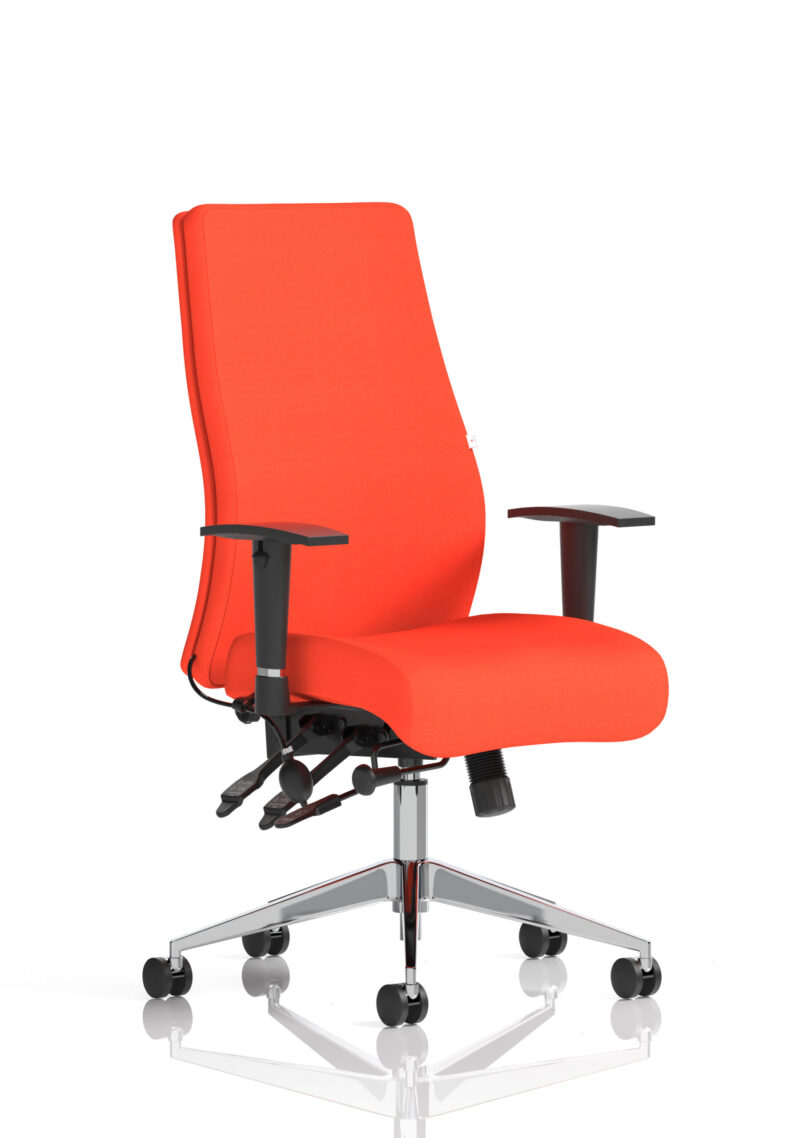 Crate High Back Ergonomic Posture Chair with Height Adjustable Arms - Image 47