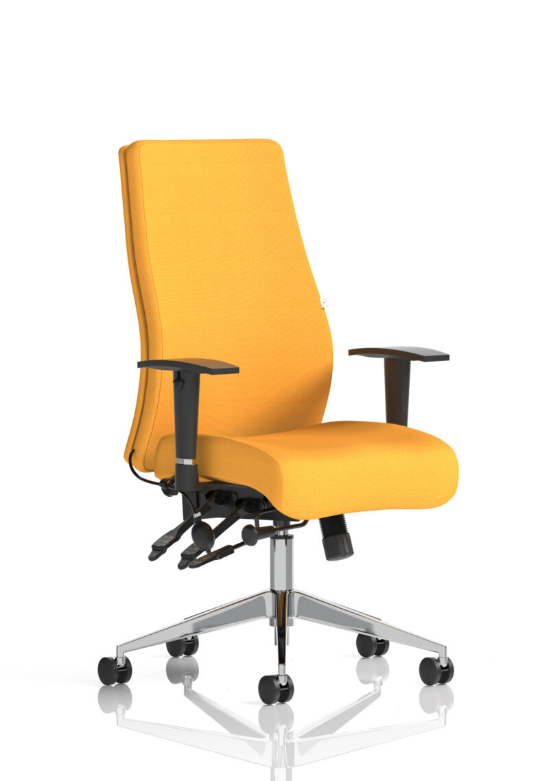 Crate High Back Ergonomic Posture Chair with Height Adjustable Arms - Image 51