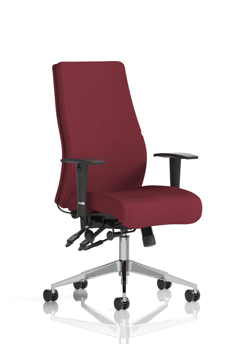Crate High Back Ergonomic Posture Chair with Height Adjustable Arms - Image 55