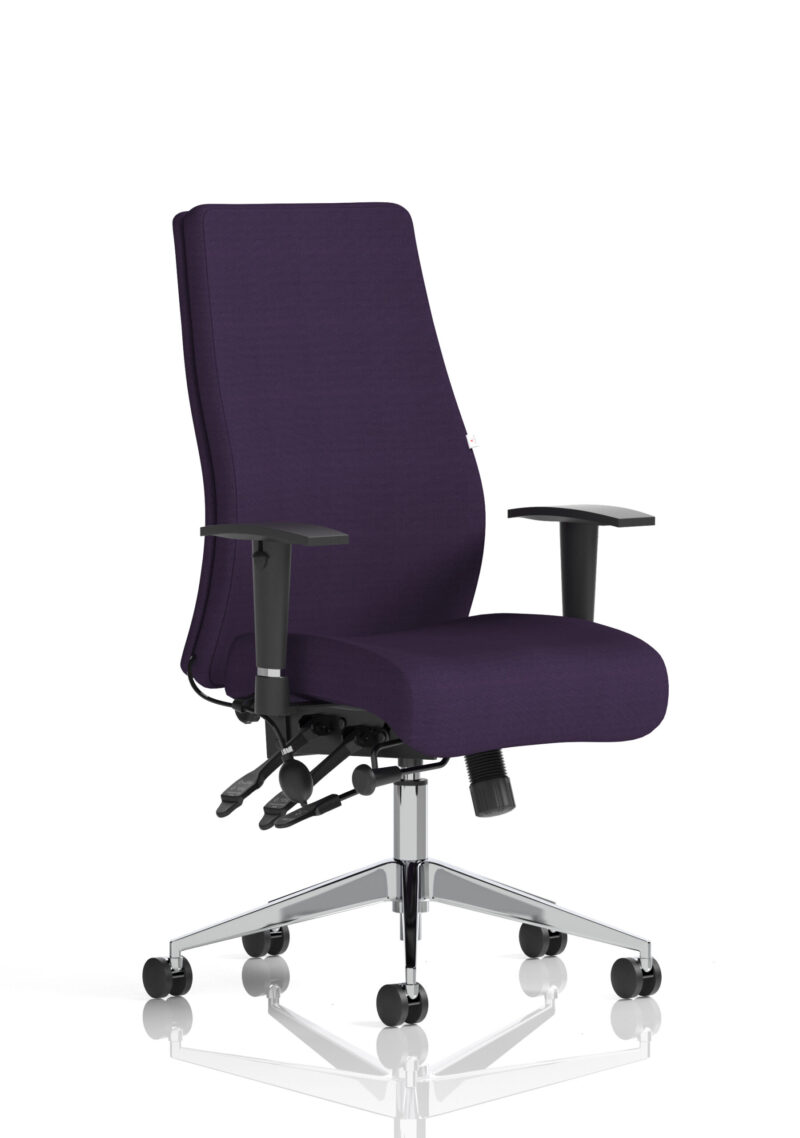 Crate High Back Ergonomic Posture Chair with Height Adjustable Arms - Image 63
