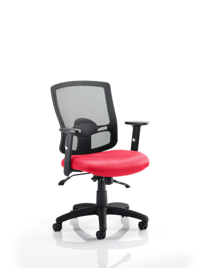 Form II Medium Mesh Back Task Operator Office Chair with Arms - Image 9