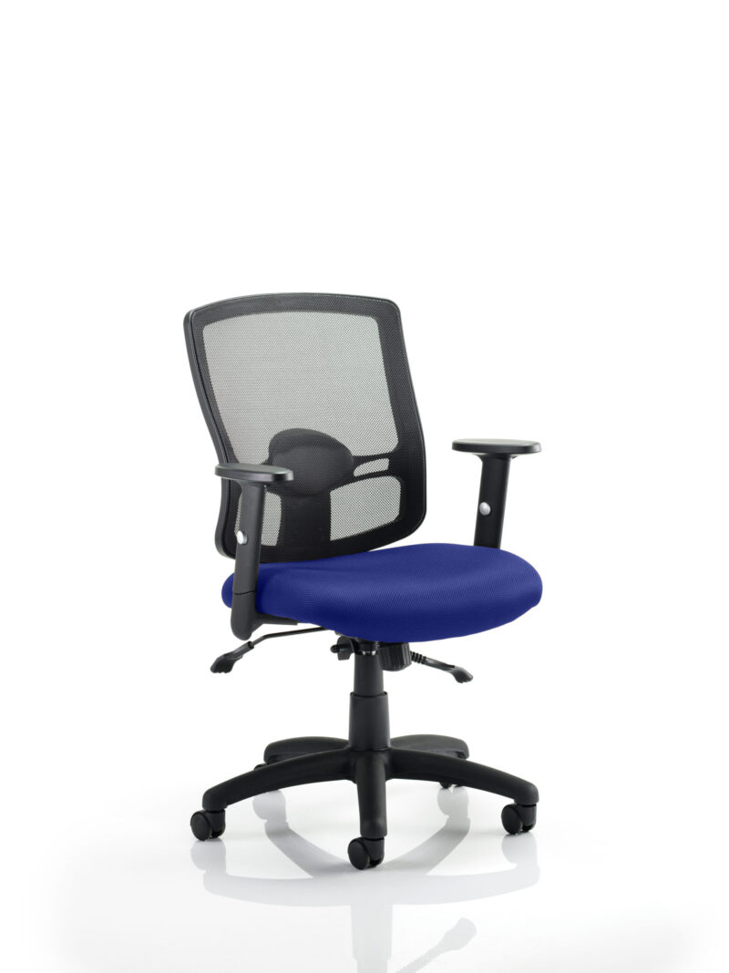 Form II Medium Mesh Back Task Operator Office Chair with Arms - Image 11