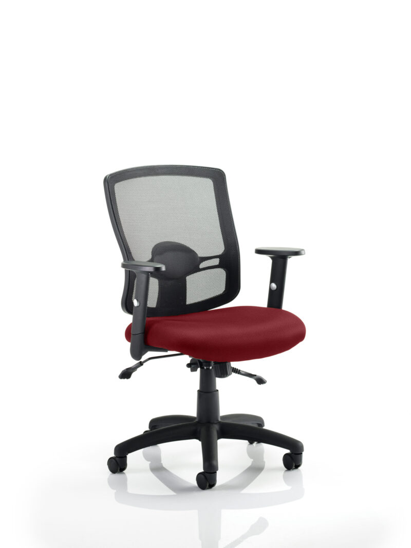 Form II Medium Mesh Back Task Operator Office Chair with Arms - Image 14