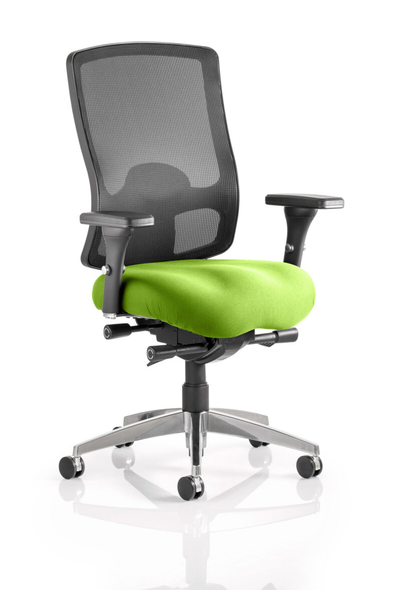 Scale High Mesh Back Ergonomic Task Operator Office Chair with Arms - Image 10