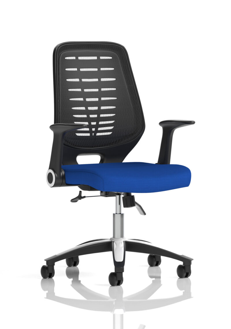 Croft Medium Mesh Back Task Operator Office Chair with Arms - Image 11