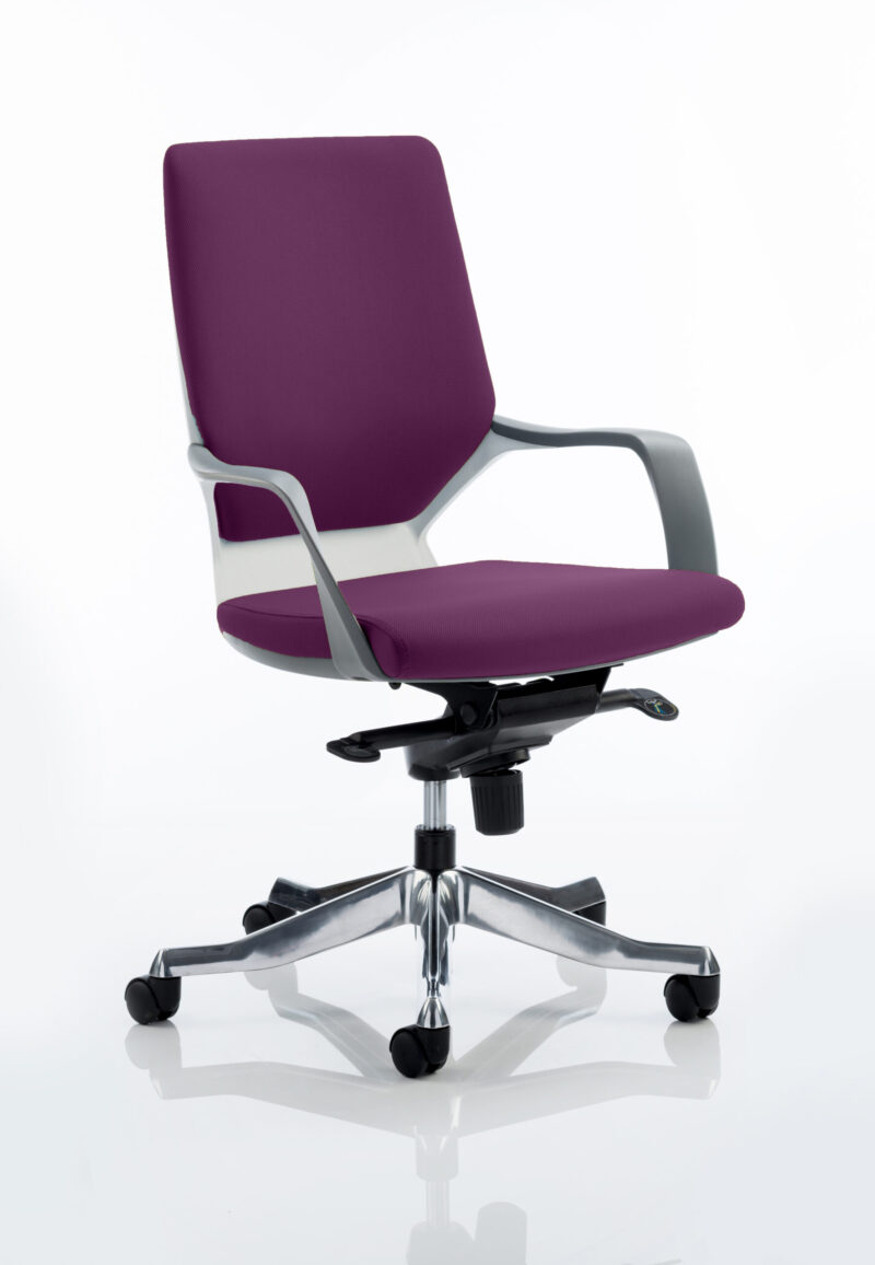Flock Medium Back Executive Office Chair with Arms - Image 9