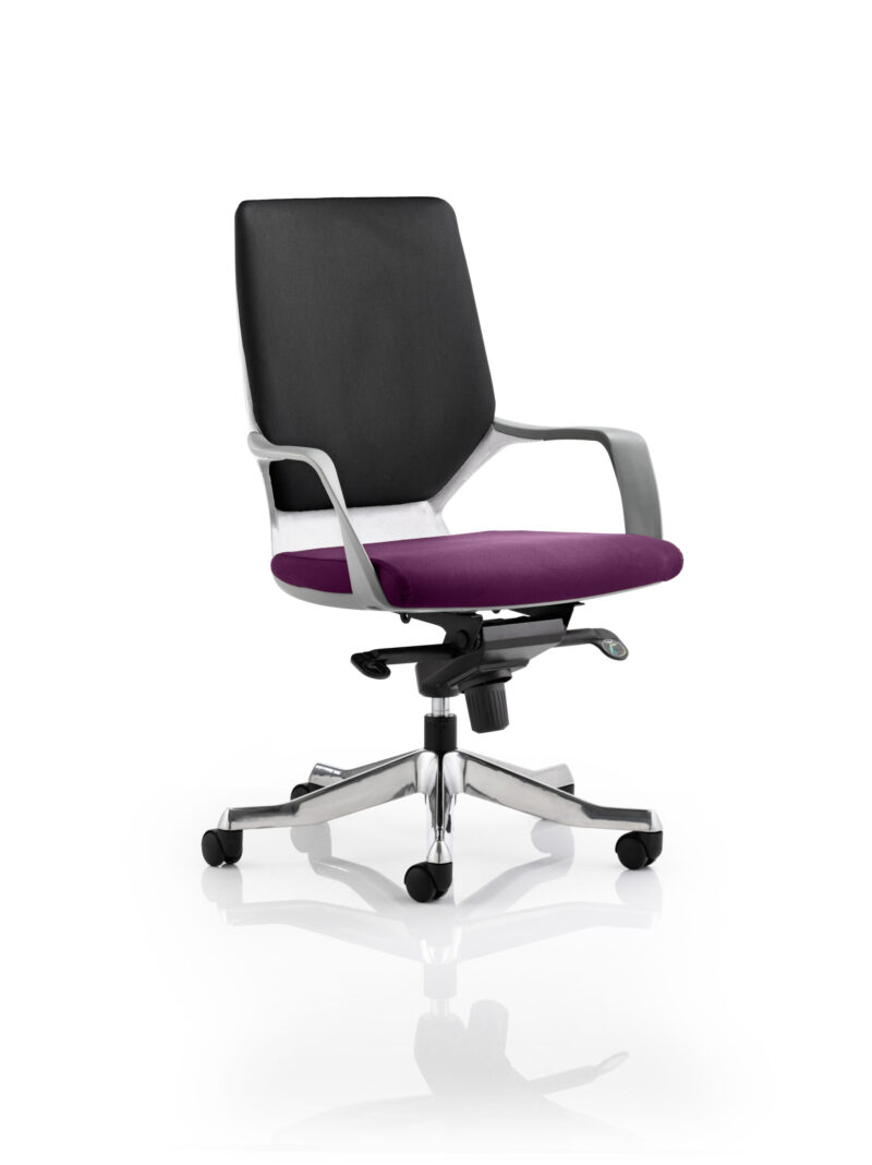 Flock Medium Back Executive Office Chair with Arms - Image 17