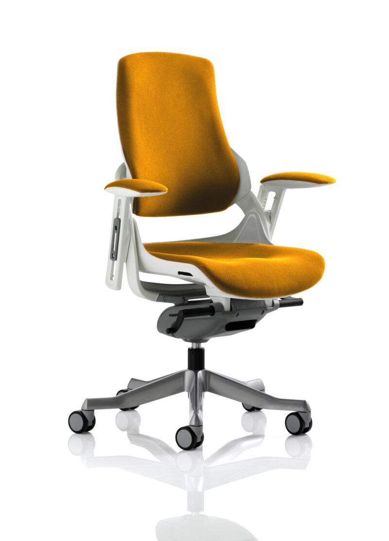 Grasp High Back White Shell Executive Office Chair with Arms - Image 54