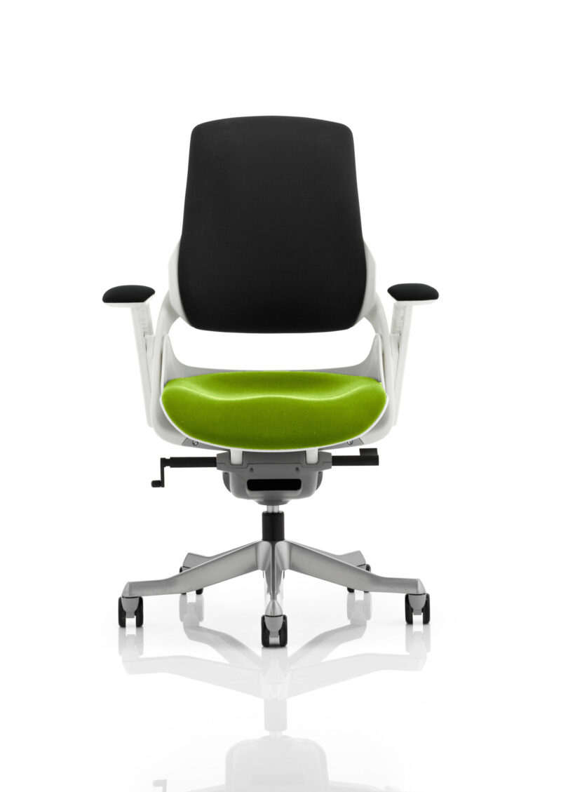 Grasp High Back White Shell Executive Office Chair with Arms - Image 59