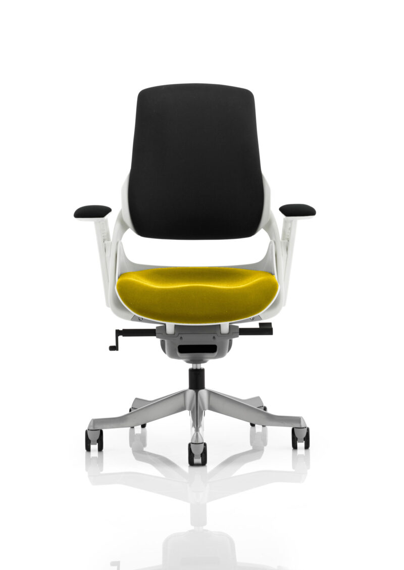 Grasp High Back White Shell Executive Office Chair with Arms - Image 63