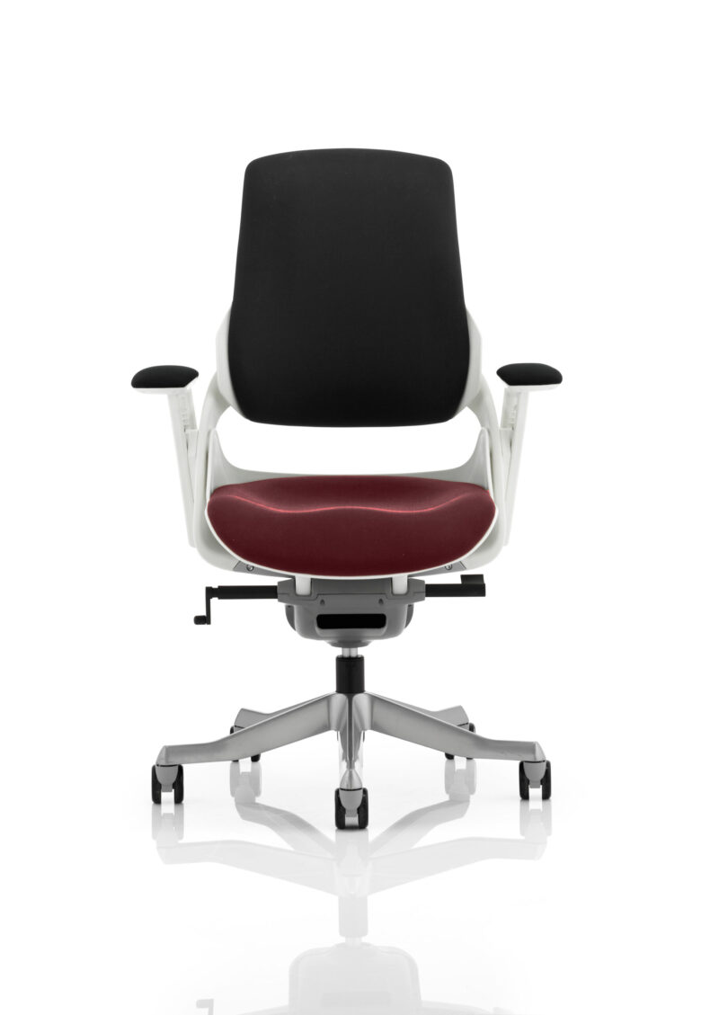 Grasp High Back White Shell Executive Office Chair with Arms - Image 64