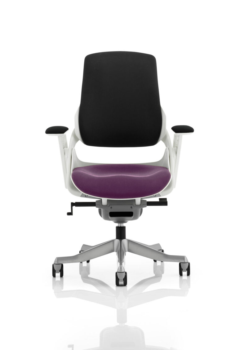 Grasp High Back White Shell Executive Office Chair with Arms - Image 66