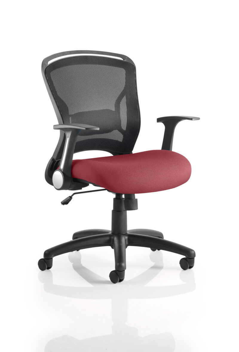 Harbour Medium Mesh Back Task Operator Office Chair with Arms - Image 9