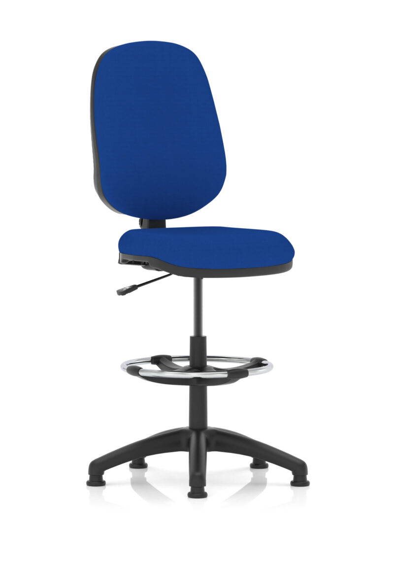 Slide Plus I Medium Back Task Operator Office Chair with Hi Rise Draughtsman Kit - Image 12