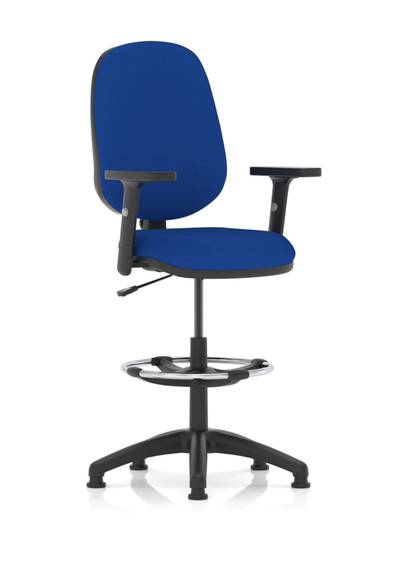 Slide Plus I Medium Back Task Operator Office Chair with Hi Rise Draughtsman Kit - Image 20