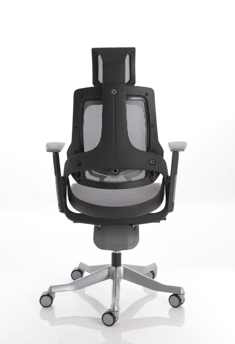 Grasp High Back Black Shell Executive Office Chair with Arms - Image 3