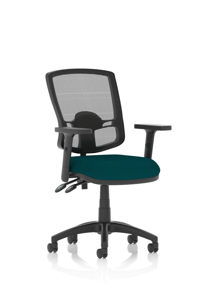 Slide Plus II Deluxe Mesh Back Task Operator Office Chair - Image 37