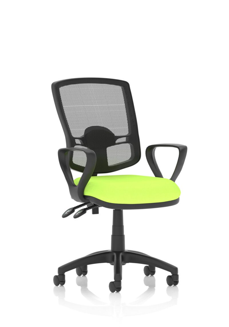 Slide Plus II Deluxe Mesh Back Task Operator Office Chair - Image 39