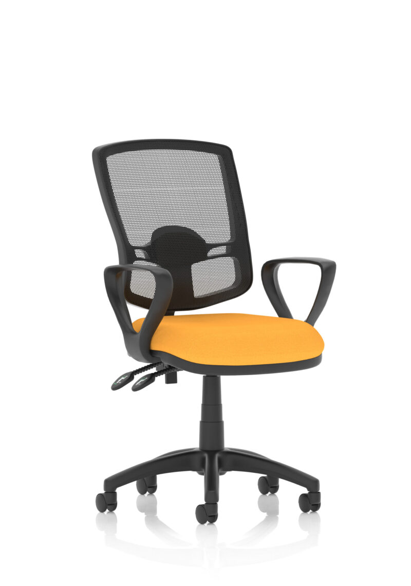 Slide Plus II Deluxe Mesh Back Task Operator Office Chair - Image 42
