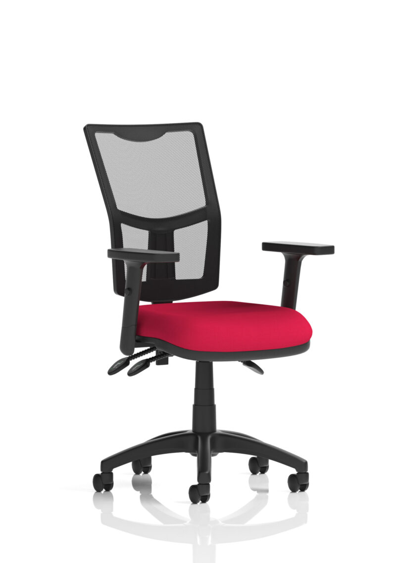 Slide Plus III Medium Mesh Back Task Operator Office Chair - Image 19