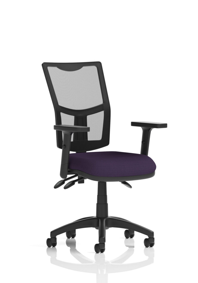 Slide Plus III Medium Mesh Back Task Operator Office Chair - Image 40