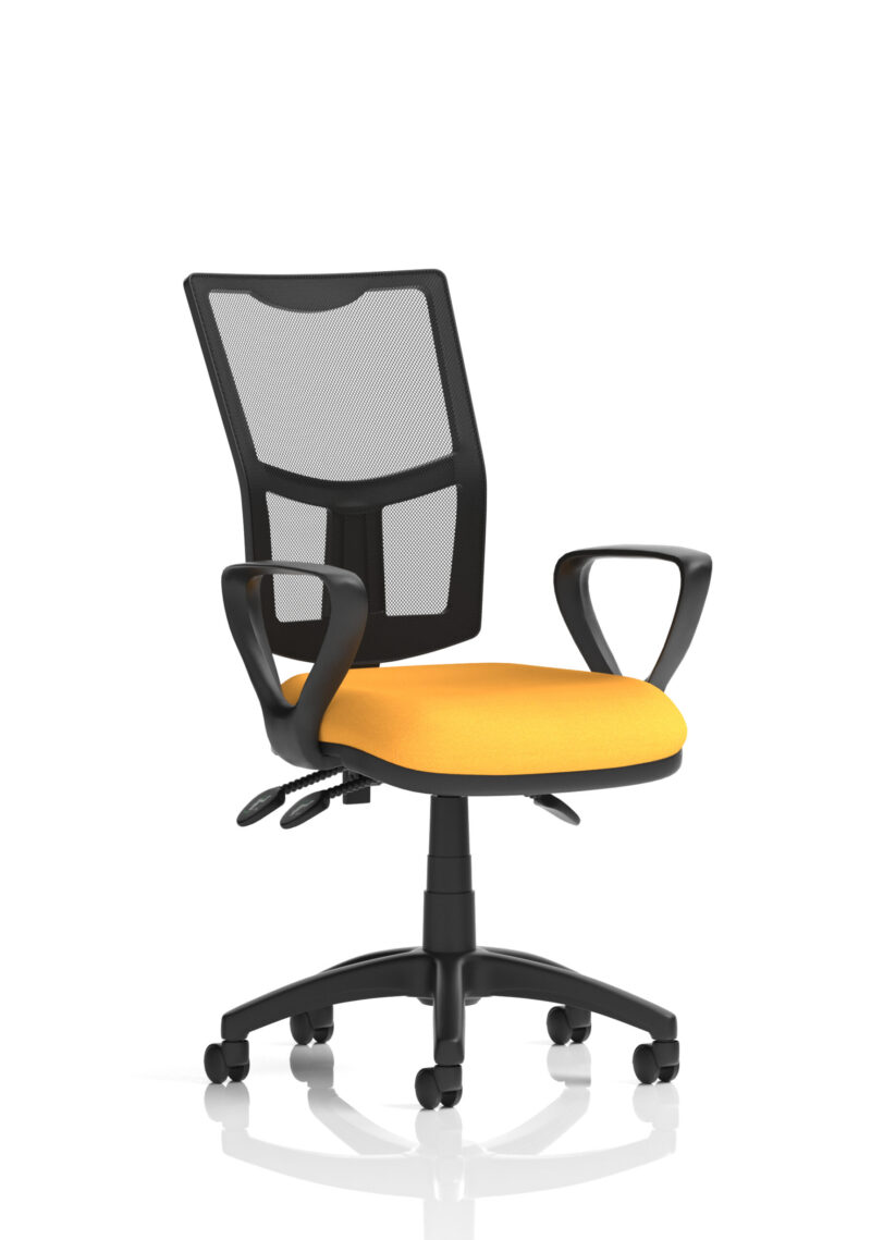 Slide Plus III Medium Mesh Back Task Operator Office Chair - Image 30