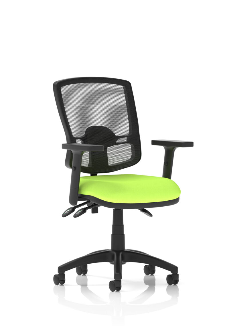 Slide Plus III Deluxe Medium Mesh Back Task Operator Office Chair - Image 35