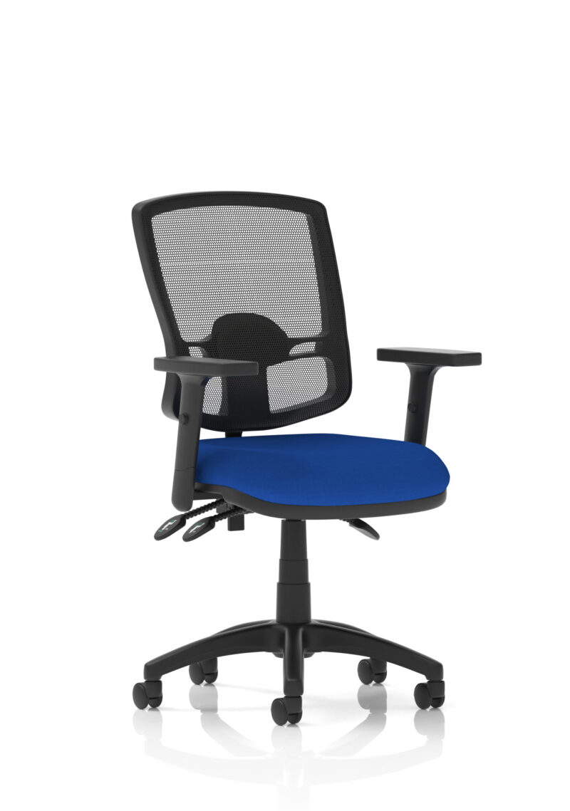 Slide Plus III Deluxe Medium Mesh Back Task Operator Office Chair - Image 41