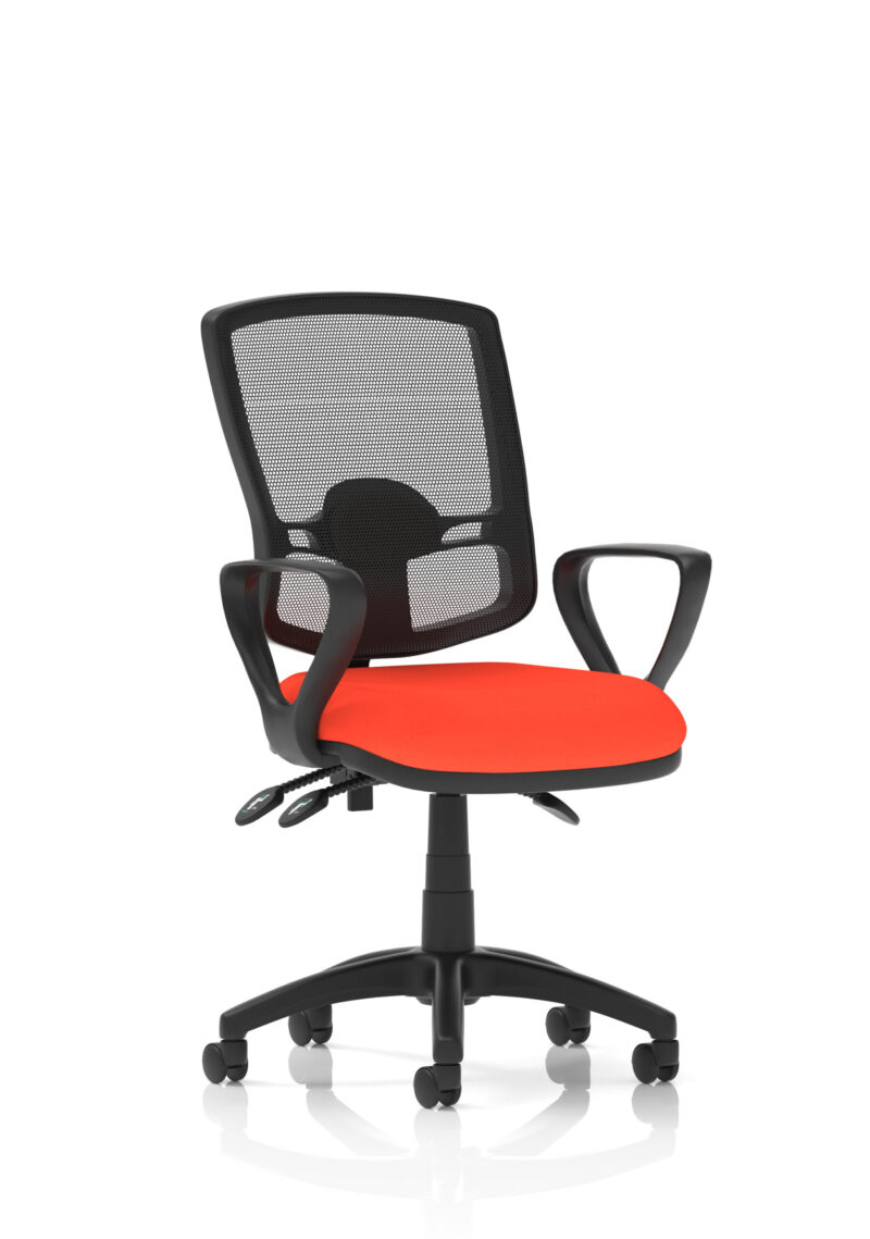 Slide Plus III Deluxe Medium Mesh Back Task Operator Office Chair - Image 46