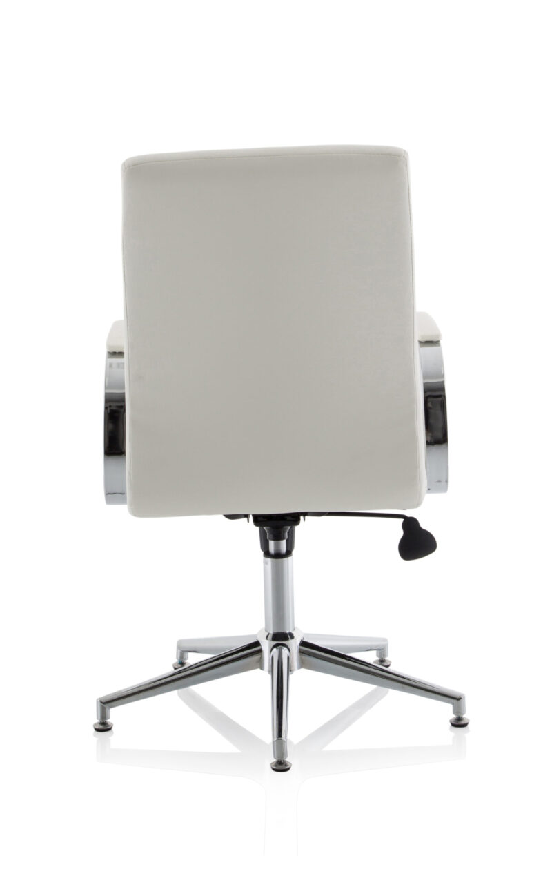 Fold Medium Back Leather Executive Office Chair with Arms - Image 25
