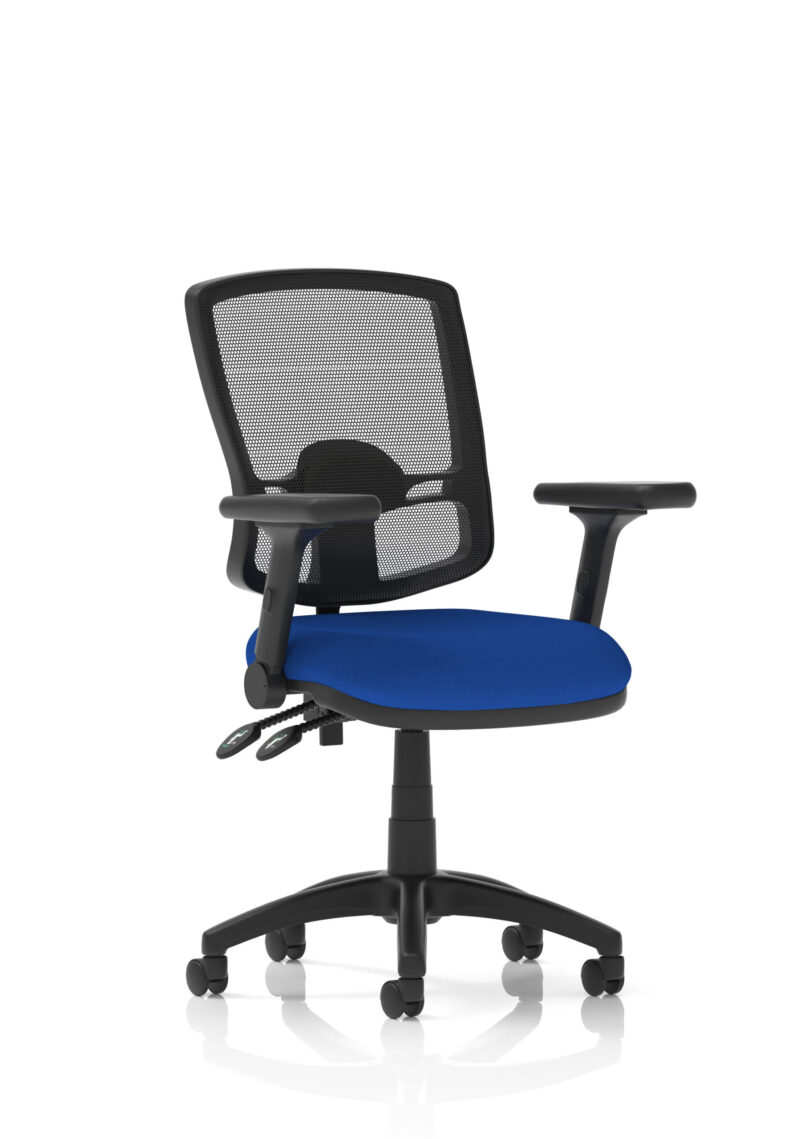 Slide Plus II Deluxe Mesh Back Task Operator Office Chair - Image 58