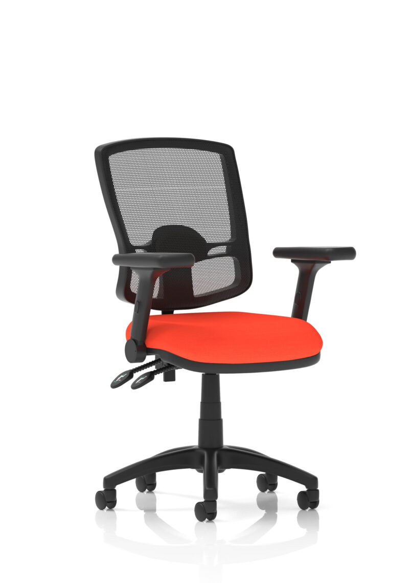Slide Plus II Deluxe Mesh Back Task Operator Office Chair - Image 59