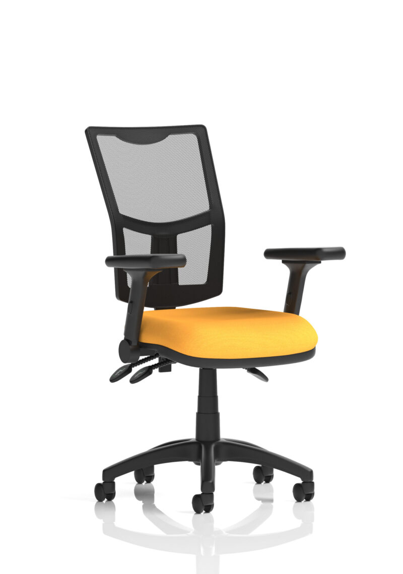 Slide Plus III Medium Mesh Back Task Operator Office Chair - Image 45