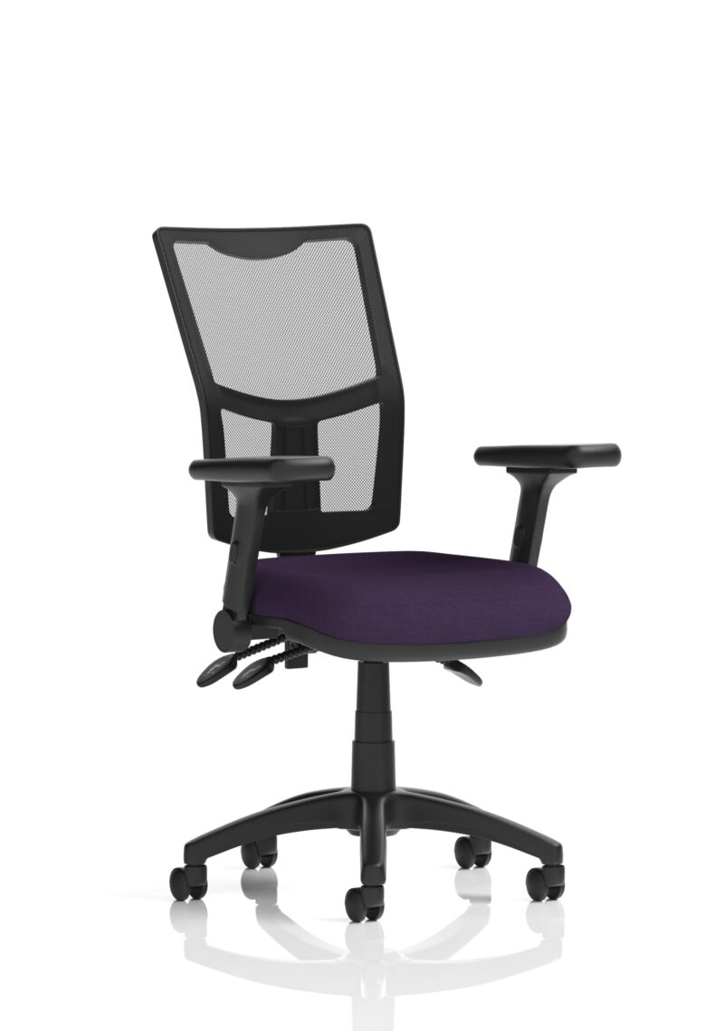 Slide Plus III Medium Mesh Back Task Operator Office Chair - Image 48