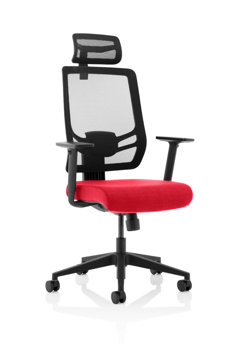 Anchor Twist High Mesh Back Anchornomic Task Operator Office Chair with Arms - Image 32