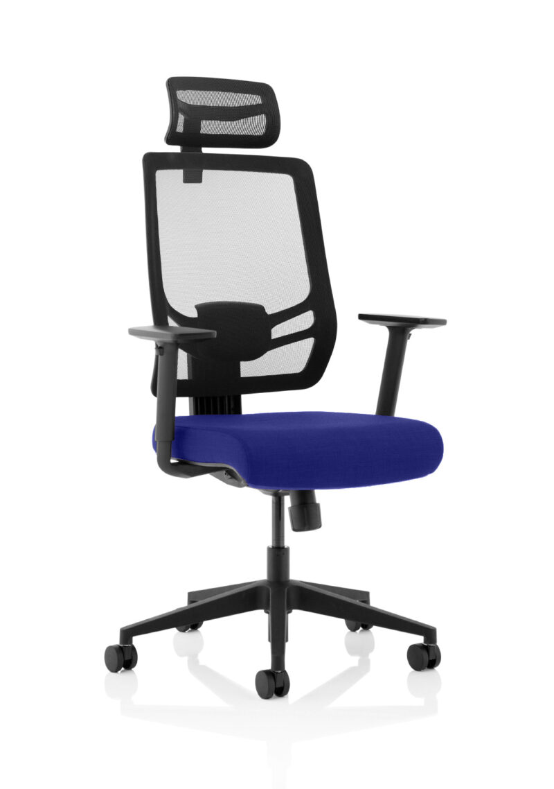 Anchor Twist High Mesh Back Anchornomic Task Operator Office Chair with Arms - Image 46