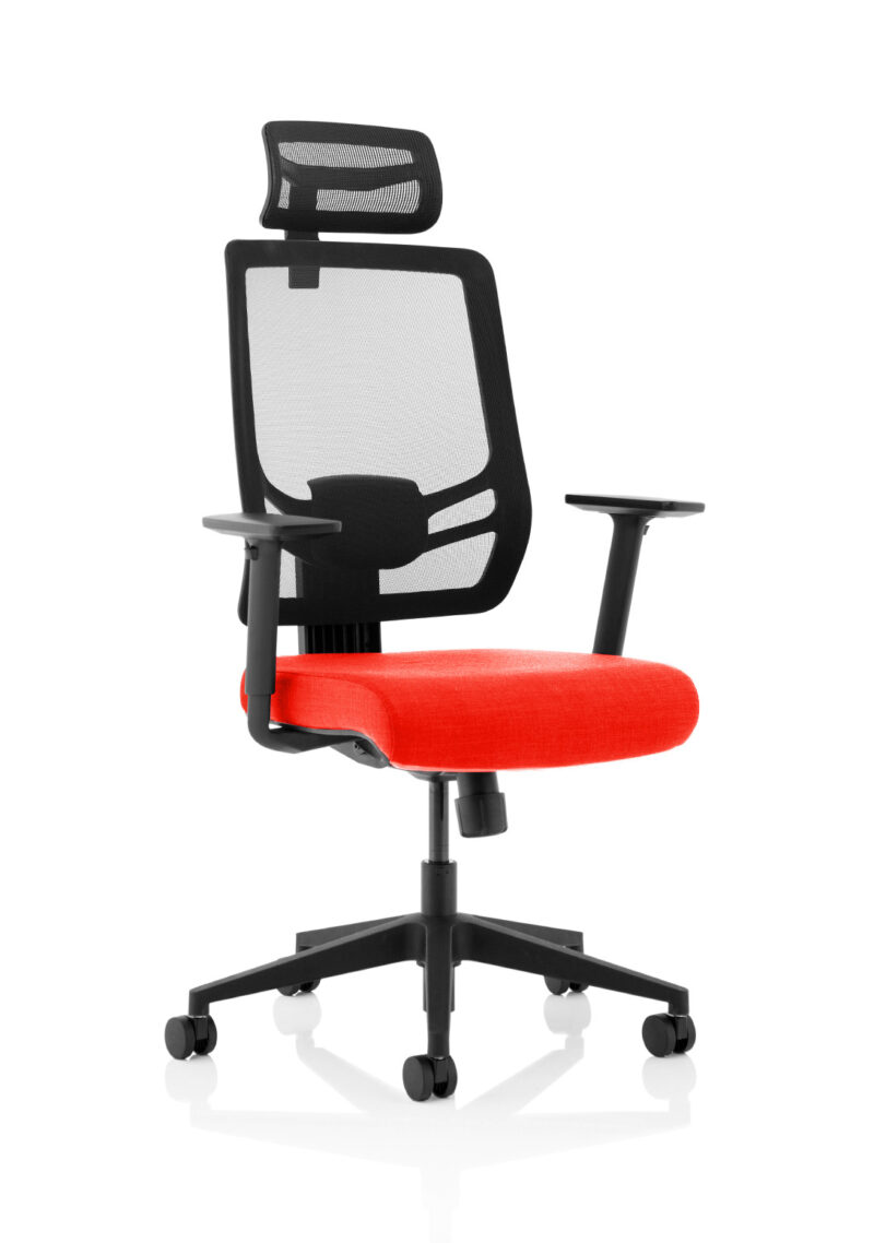 Anchor Twist High Mesh Back Anchornomic Task Operator Office Chair with Arms - Image 53