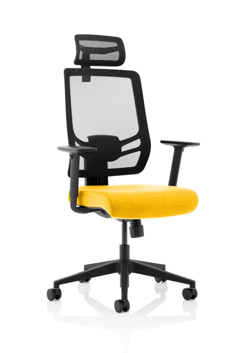 Anchor Twist High Mesh Back Anchornomic Task Operator Office Chair with Arms - Image 60