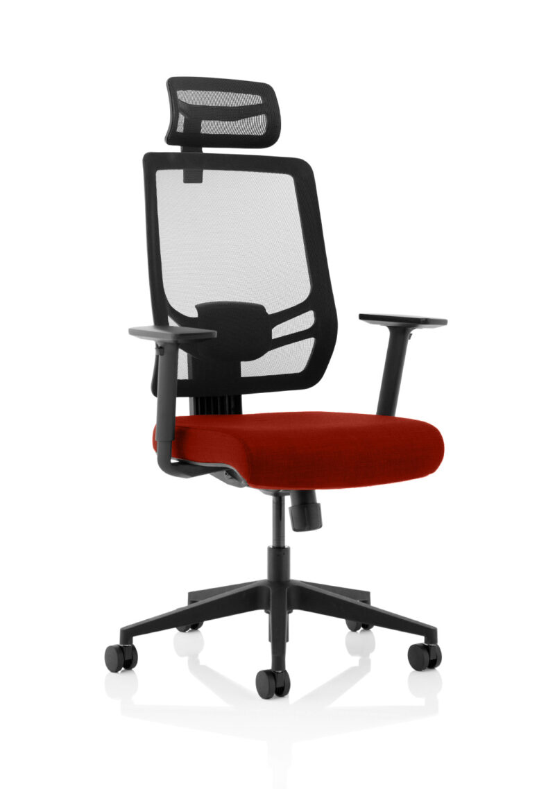 Anchor Twist High Mesh Back Anchornomic Task Operator Office Chair with Arms - Image 67