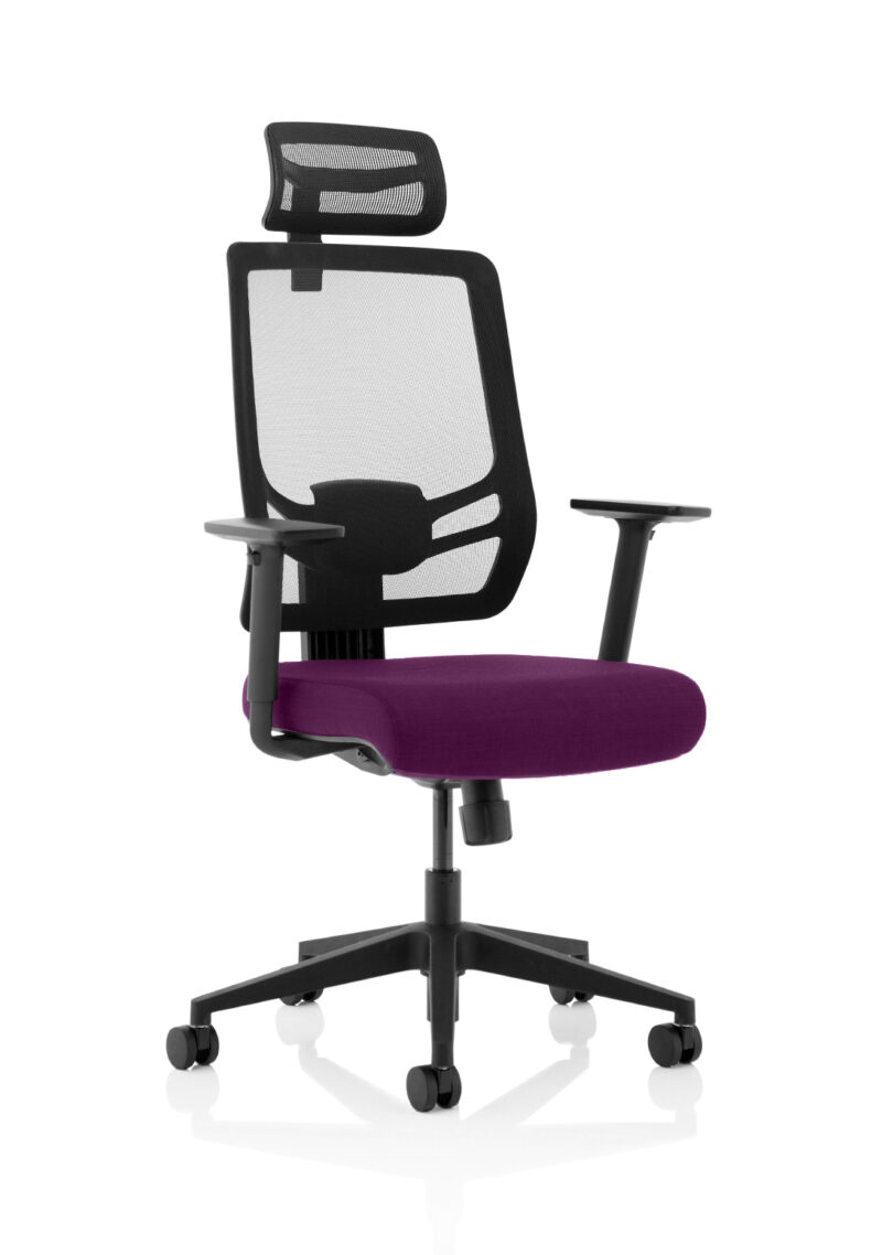 Anchor Twist High Mesh Back Anchornomic Task Operator Office Chair with Arms - Image 81