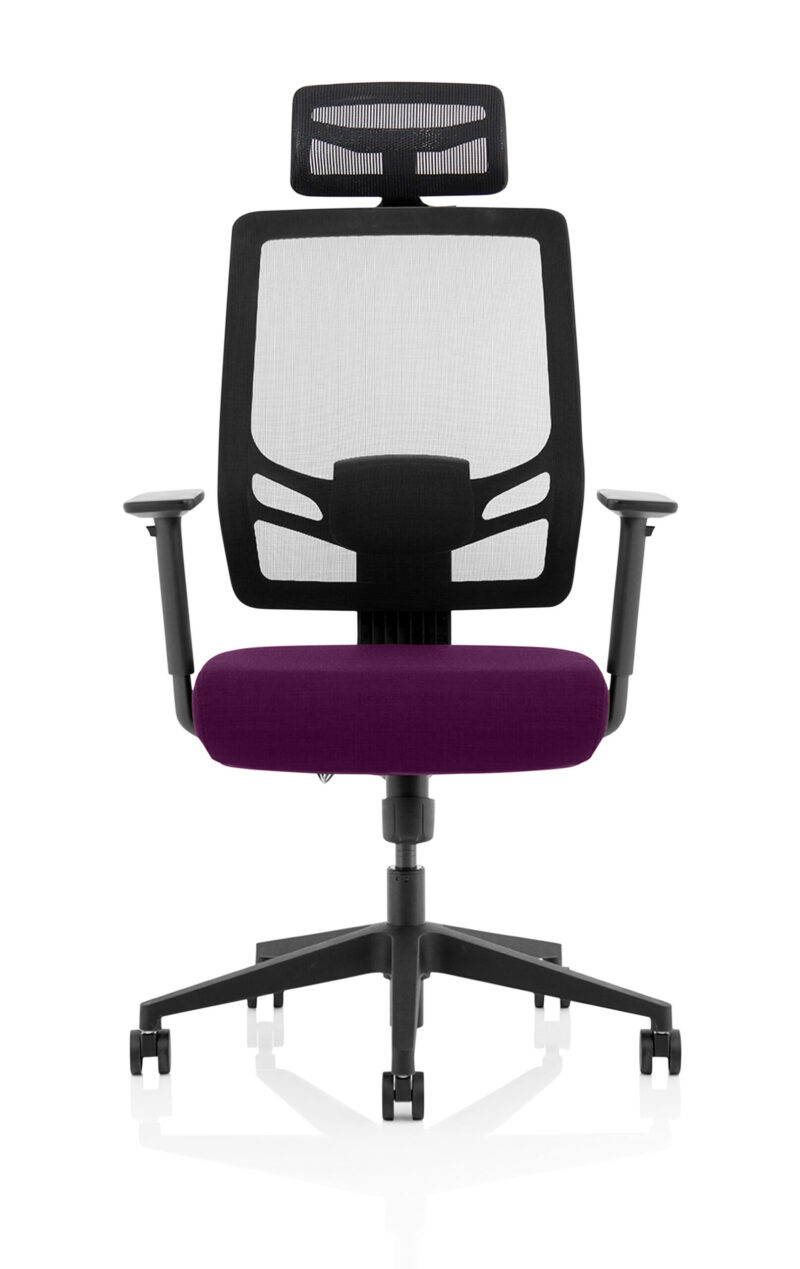 Anchor Twist High Mesh Back Anchornomic Task Operator Office Chair with Arms - Image 82