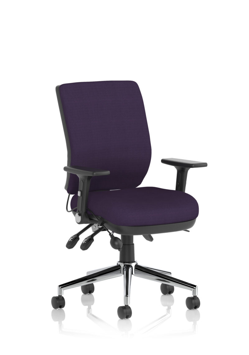 Shuro Medium Back Task Operator Office Chair - Image 95