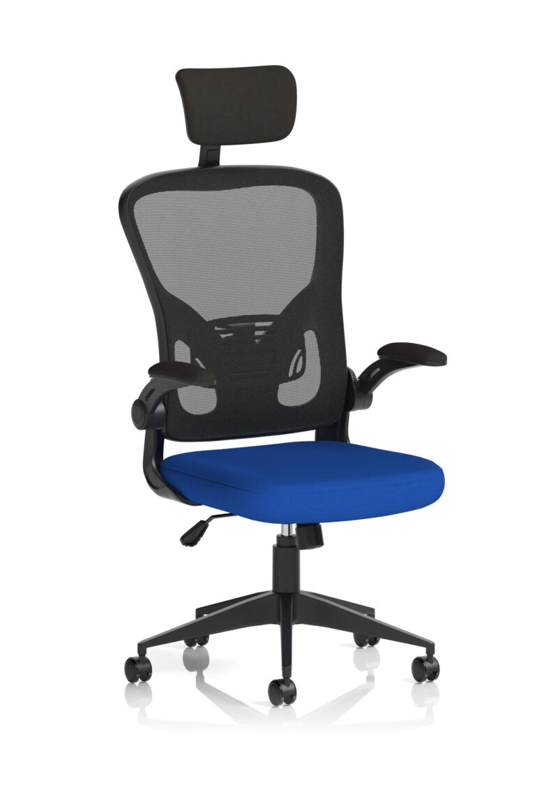 Pulse Executive Mesh Chair With Folding Arms - Image 14