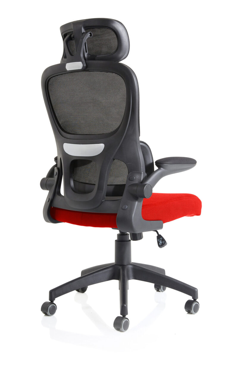 Tone Task Operator Mesh Back Fabric Seat With Headrest - Image 15