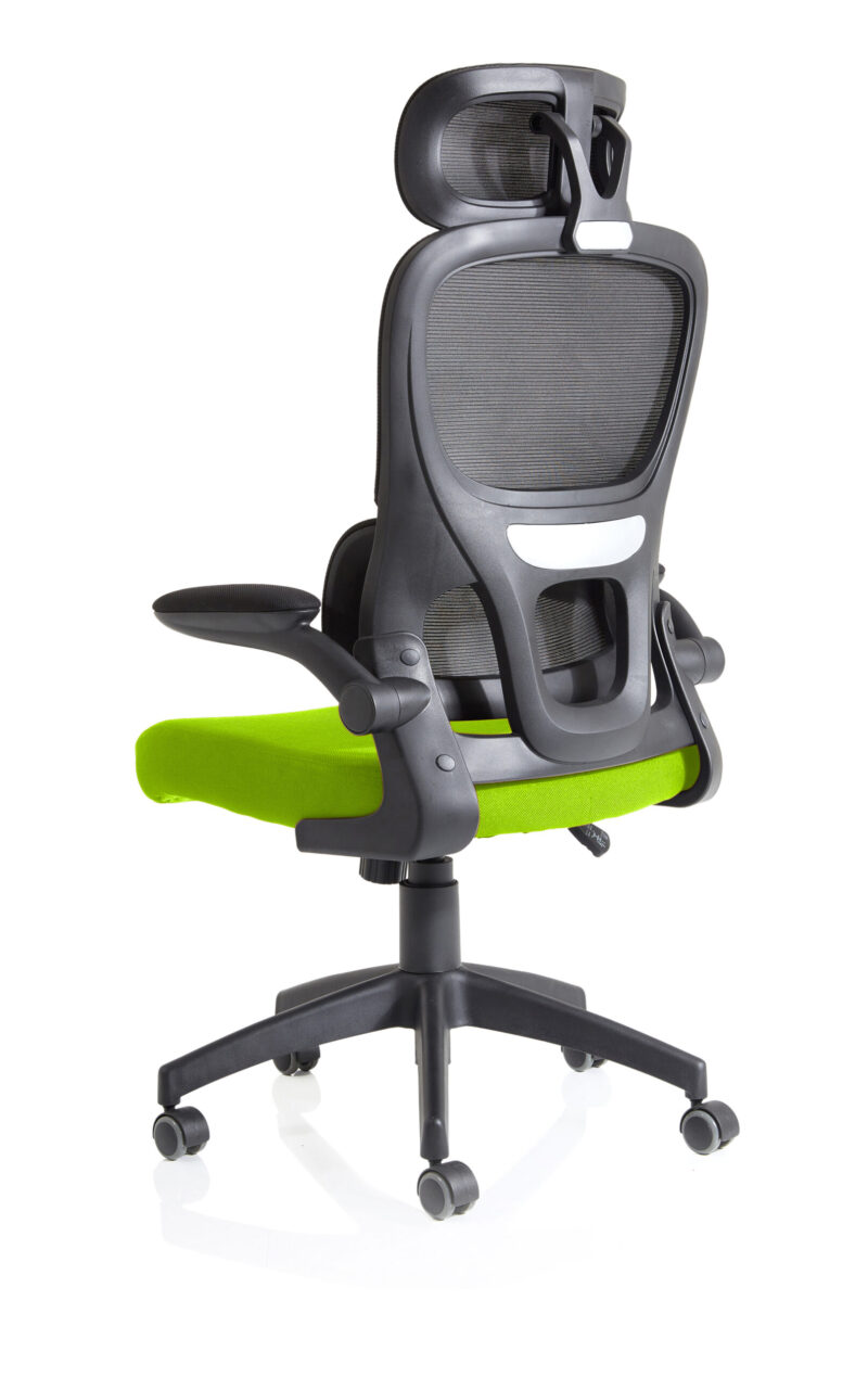 Tone Task Operator Mesh Back Fabric Seat With Headrest - Image 21