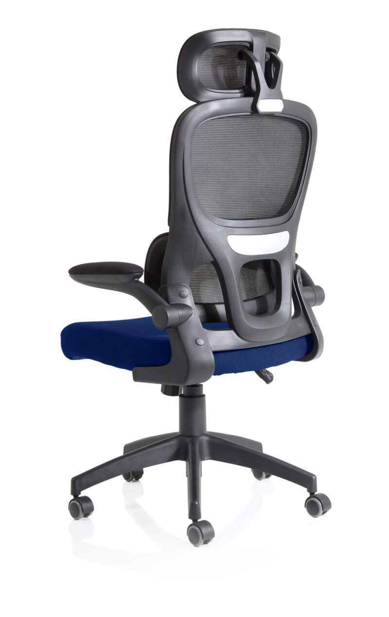 Tone Task Operator Mesh Back Fabric Seat With Headrest - Image 29