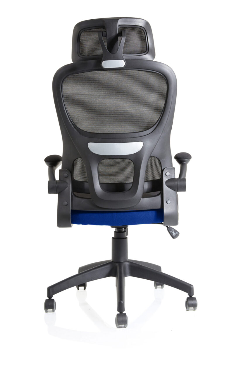 Tone Task Operator Mesh Back Fabric Seat With Headrest - Image 30