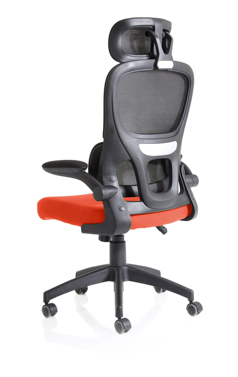 Tone Task Operator Mesh Back Fabric Seat With Headrest - Image 37