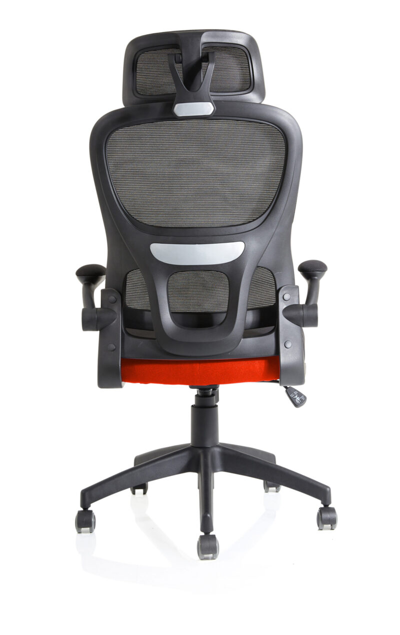 Tone Task Operator Mesh Back Fabric Seat With Headrest - Image 38